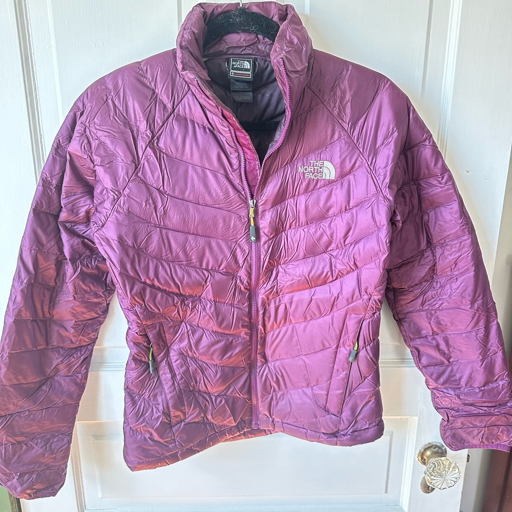 North Face Thunder down jacket purple summit series